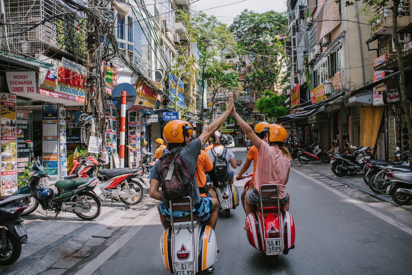 Vespa Tour – Saigon After Dark